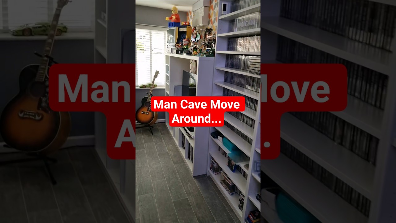 Mancave move around... 
