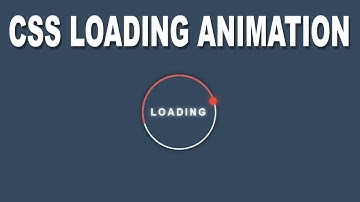 CSS Loading Animation - Pure CSS Loader animation