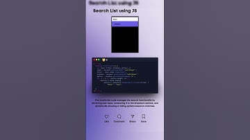 🔍✨ Create a Dynamic Search List with JavaScript! 💻📋||#shorts #shortvideo #shorts #cssanimation #js