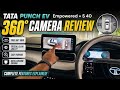 TATA Punch EV 360° Camera Indepth Review &amp; Blind Spot Monitor 🔥🔥🚀🚀 @tata.evofficial  #tatapunchev 