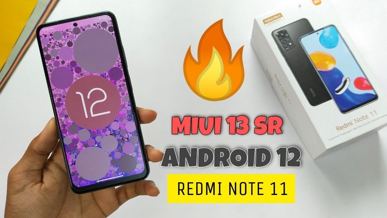 Miui 13 SR with Android 12 😍 Redmi note 11 || Control Center and Lot of Costomization ⚡⚡