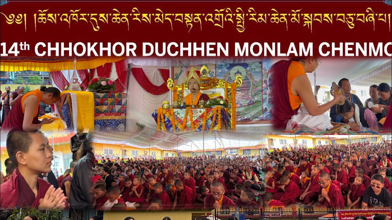 H.H THE 42nd SAKYA GONGMA RINPOCHE BESTOWED LONG LIFE INITIATION TO 1000 OF DEVOTEES IN POKHARA 