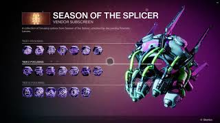 Destiny 2 - SotL Week #4 Drops Prismatic Recaster Dual Stat focusing with Ghost Mod - 2/2