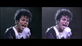 Michael Jackson — Billie Jean | BWT Live In Yokohama 1987 (Quality Comparison)