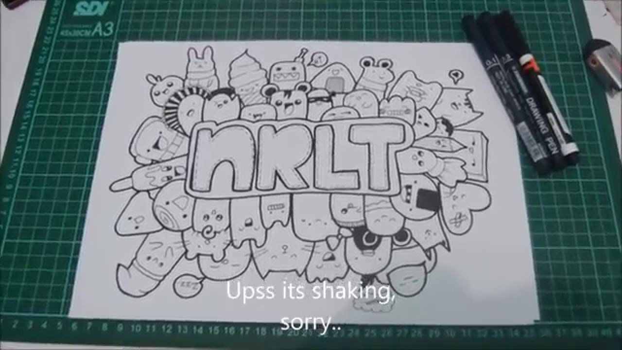 Simple Easy Doodle Art NRLT 1 YouTube