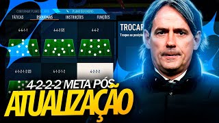 NOVA FORMAÇÃO META 4-2-2-2 PÓS ATUALIZAÇÃO DO FIFA 23 ULTIMATE TEAM