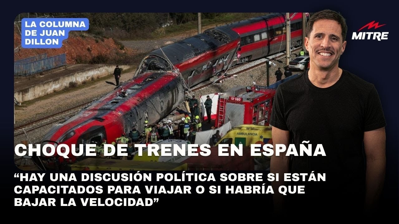 Choque de trenes en España, la crónica de Juan Dillon