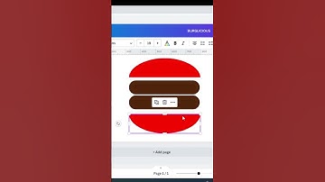 logo design idea | burger logo tutorial  #logodesign #canvatutorial #burger