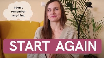 How to get BACK to learning Russian after a break (Subtitles  - Russian, English)