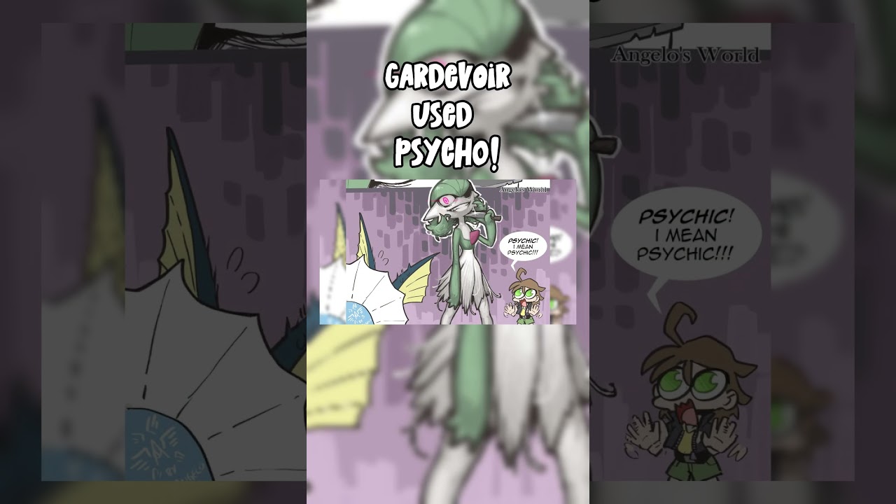 Gardevoir used PSYCHO! - Pokémon comic dub