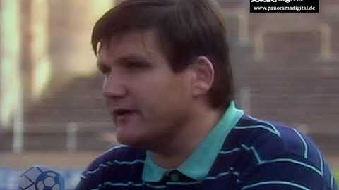 Trainermeinungen vor Start in den Europapokal 1989/90: Eduard Geyer, Werner Voigt und Hans Meyer
