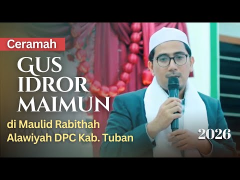 SERMON BY GUS IDROR MAIMOEN AT RABITAH ALAWIAH TUBAN BRANCH