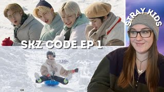 First Time Reacting to "Winter is Coming #1｜[SKZ CODE] Ep.01" Stray Kids Reaction