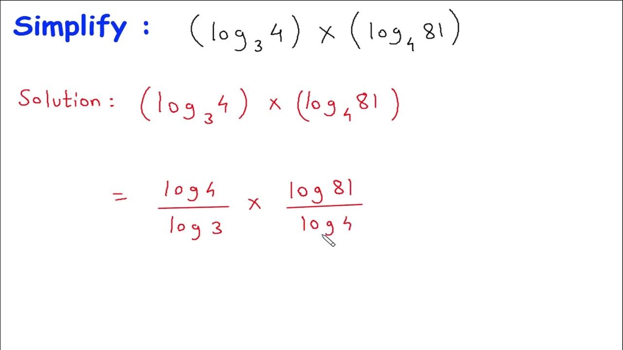 simplify-log3-4-x-log4-81-youtube
