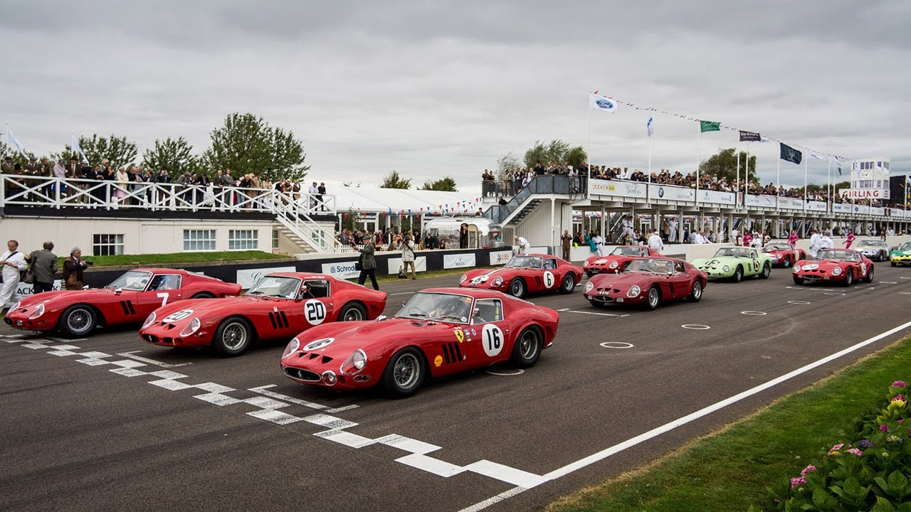 15x Ferrari 250 GTO at the Goodwood Revival