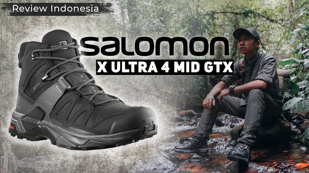 Salomon X Ultra 4 Mid GTX | Sepatu Tangguh Untuk Segala Medan - YouTube