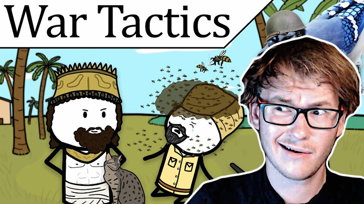 FrizoYT reacts to: Wacky War Tactics in another Nutshell - By Bluejay