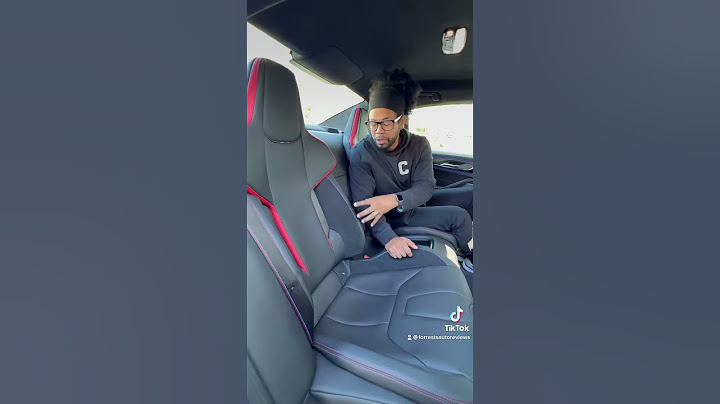 M5 CS Back Seats!