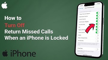 How to Turn Off Return Missed Calls on Locked iPhone – Stay Private