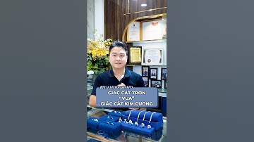 Vì sao kim cương luôn được cắt giác tròn?  #tranlevinh #vinhxen #diamond #trangsuc
