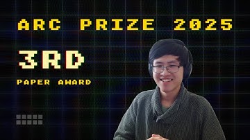 ARC Prize 2025 Paper Award 3rd Place ARC without Pretraining