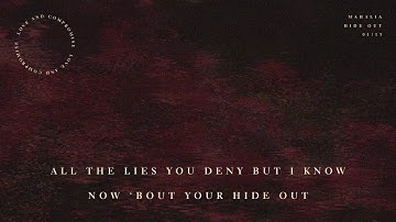 Mahalia - Hide Out (Lyric Video)