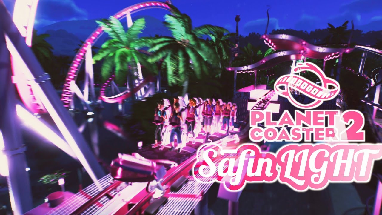 Sāfin LIGHT | Day/Night Off-Ride POV's - (Planet Coaster 2)