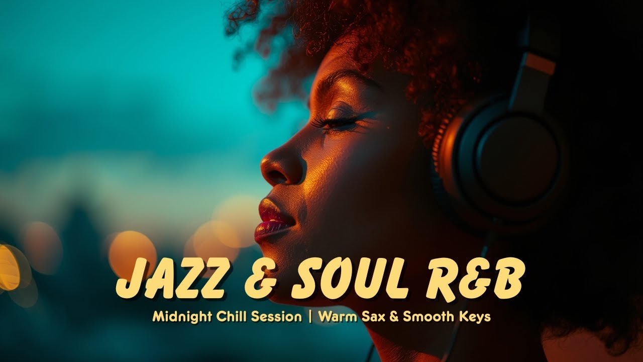 Jazz & Soul R&B – Midnight Chill Session | Warm Sax & Smooth Keys 🎷✨