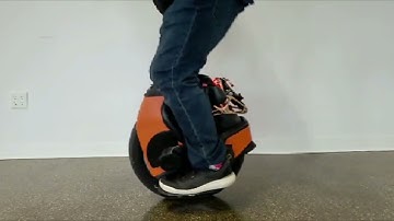 Electric Unicycle - adjustable Jump Pads on a Kingsong S18