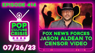 Pop Culture Crisis 414 - Jason Aldean Video CENSORED, Greta Gerwig Responds to 'Barbie' Backlash