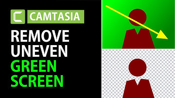 Remove greenscreen with uneven lighting in Camtasia | Camtasia Greenscreen Tutorial