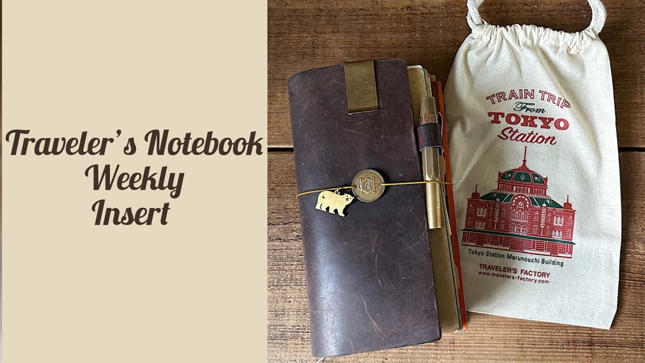 Traveler’s Notebook Weekly Planner & #ctp2024calmjournalprompts