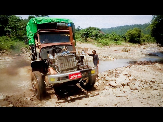 In Burma, the network of roads will drive you crazy class=