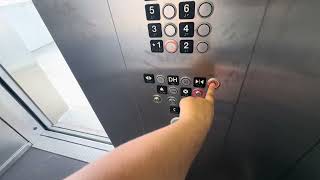 KONE EcoSpace MRL-Traction Elevators (1/2) | Mosaic Garage, Merrifield, VA