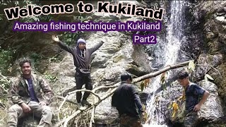 Thinglhang style nga mat dan part2/Amazing fishing technique in kukiland