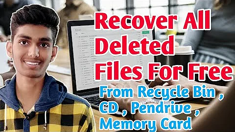 How To Recover Deleted Files Free  From Recycle Bin,CD,Pen Drive,PC ,Laptop