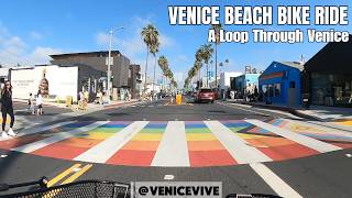 Venice Beach Bike Ride | A Loop Through Venice🌴🚲