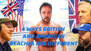 4 Ways British and American Beaches Are Very Different REACTION!! | OFFICE BLOKES REACT!!