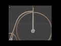 [Blender] Classic bicycle 3D modelling timelapse