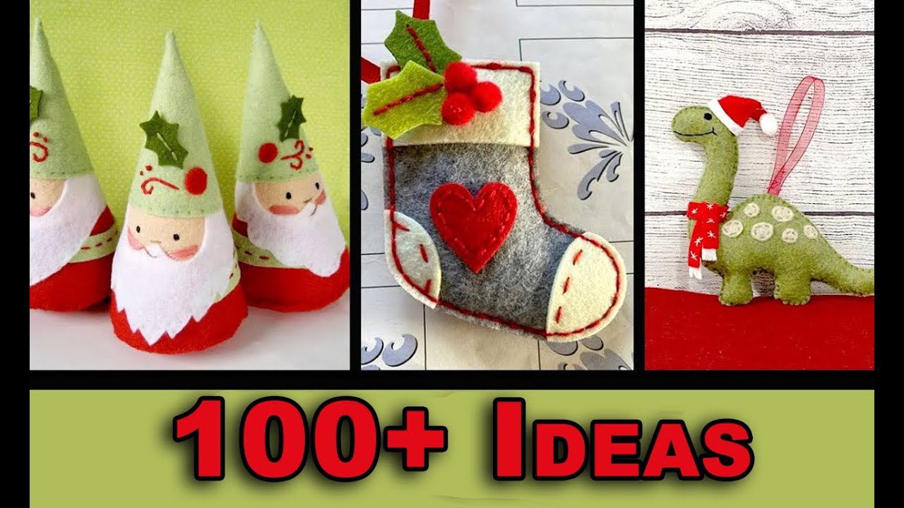Более 100 рождественских швейных проектов | Уникальные украшения, которые вас вдохновят