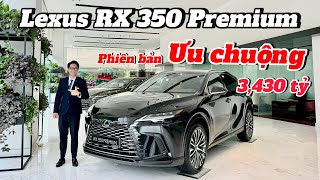 🌟 Lexus RX350 Premium 2024 giá niêm yết 3,430 tỷ | Màu đen Graphite Black Glass Flake | 0886092888