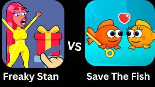 Freaky Stan Vs Save The Fish |android Gameplay Walkthrough |freaky Stan gameplay | mini puzzle game screenshot 2