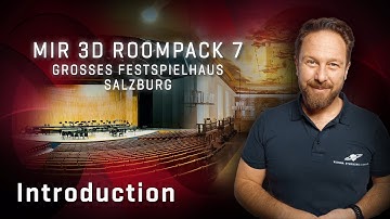 MIR Pro 3D - RoomPack 7: Grosses Festspielhaus Salzburg