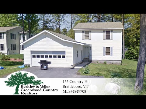 135 Country Hill, Brattleboro, VT home video tour