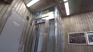 Sweden, Stockholm, Hornstull Subway Station, Smw Elevator