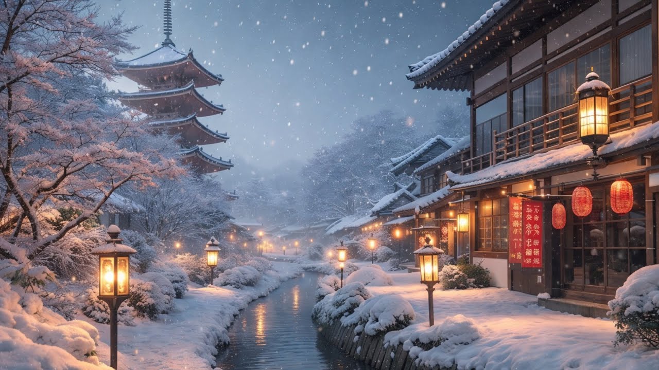 ❄️ Silent Snow: Guzheng & Erhu Christmas Carols (Ancient China Style) 🏮