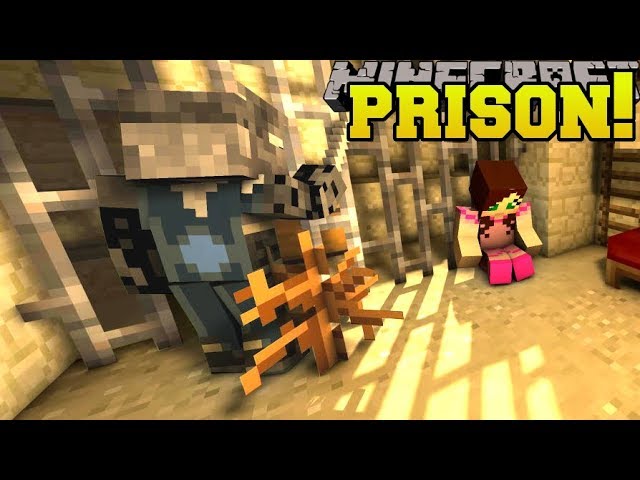 Minecraft: TOILET PRISON ESCAPE! - HIDDEN BUTTONS STORY - Custom