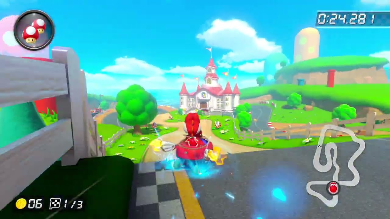 DS Mario Circuit [150cc] - 1:37.494 - Pii (Mario Kart 8 Deluxe