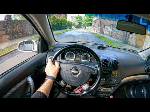 2009 Chevrolet Aveo (Kalos) [1.4 101HP] |0-100| POV Test Drive #805 Joe Black