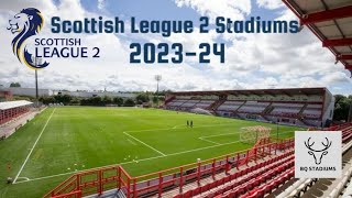 Scottish League 2 Stadiums 2023-24